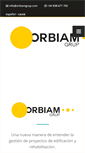 Mobile Screenshot of orbiamgrup.com